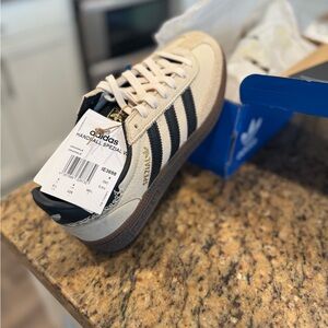 Adidas Handball Spezial Sneakers in Cream and Black